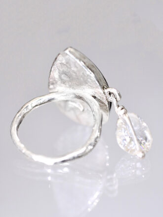 Silver Super Seven Quartz Magic Ring