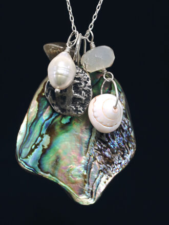 Silver Shipwreck Treasures Pearl Necklace
