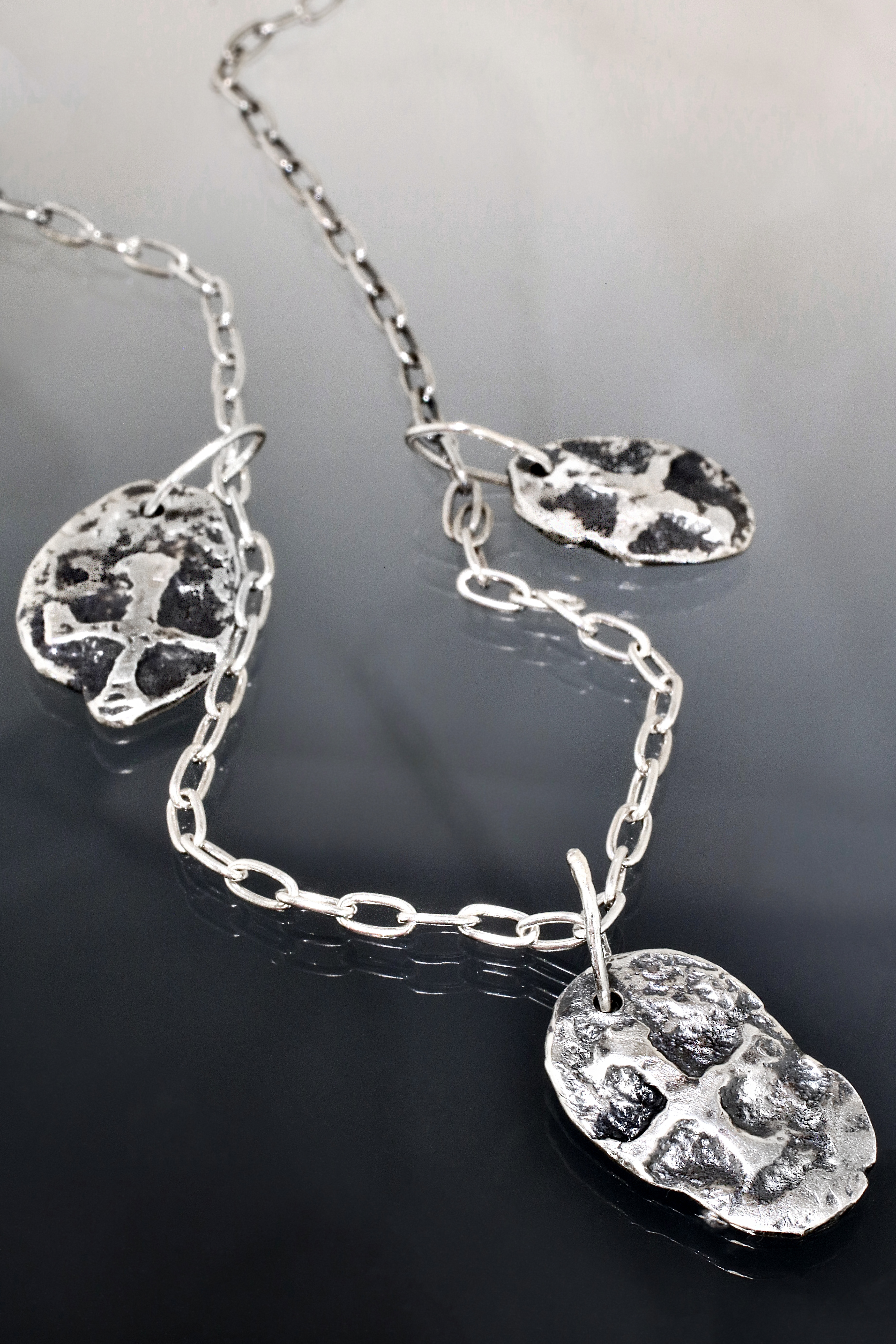 Silver Shipwreck Coin Necklace