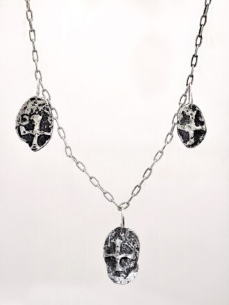 Silver Shipwreck Coin Necklace