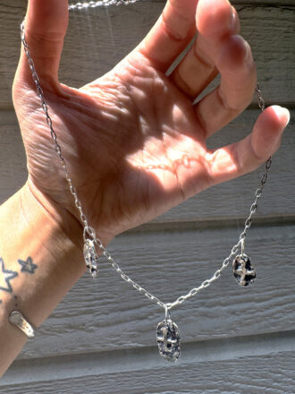 Silver Shipwreck Coin Necklace