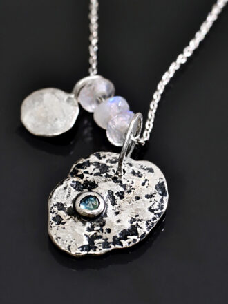 Topaz Silver Treasures Necklace