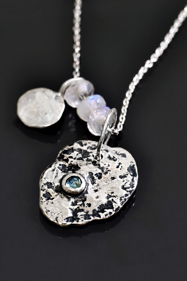 Topaz Silver Treasures Necklace