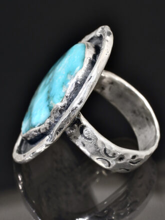Turquoise Constellation Silver Ring