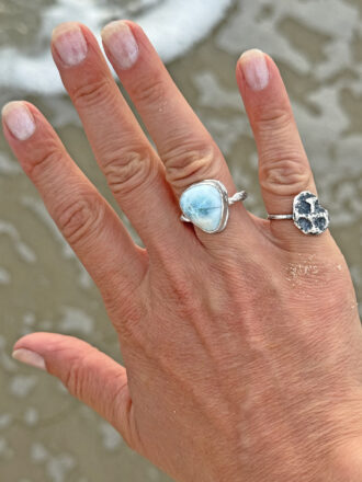 Silver Shipwreck Coin Ring