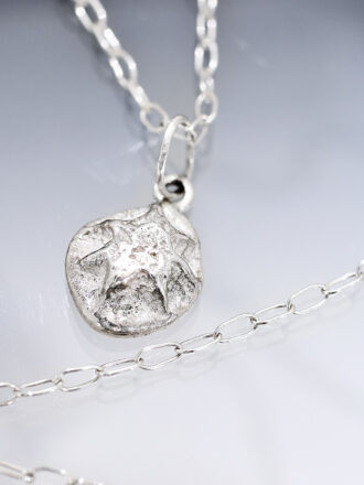 Silver Hope Star Necklace