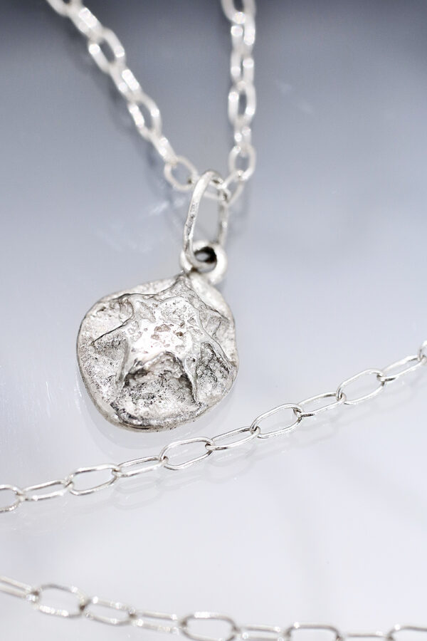 Silver Hope Star Necklace