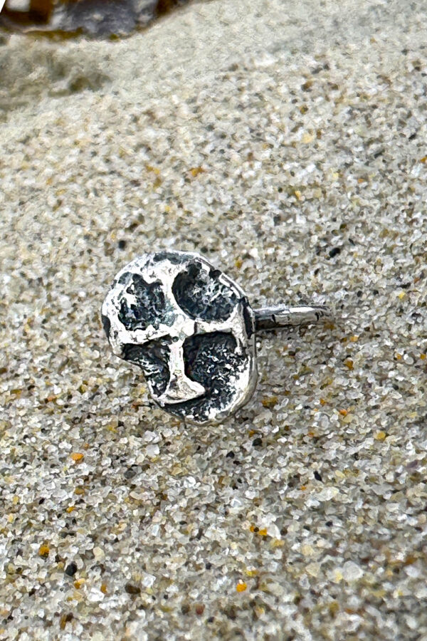 Silver Shipwreck Coin Ring
